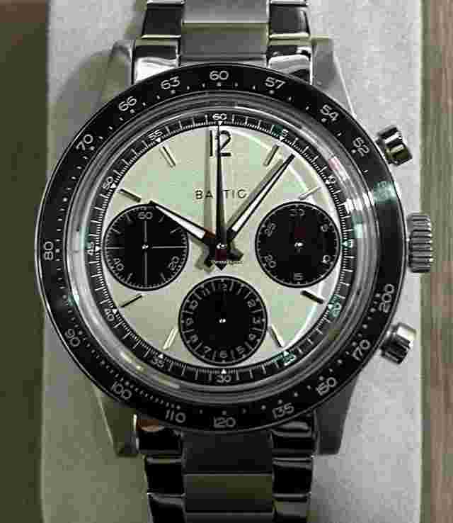 Baltic
                           
                                 Tricompax Panda Chronograph