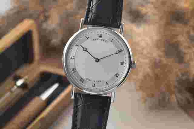 Breguet Classique Silver Men's Watch - 5157