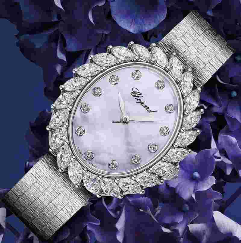 Chopard
                           
                                 L’Heure du Diamant Ethical White Gold Diamond Oval Ladies Watch 10A326-1106