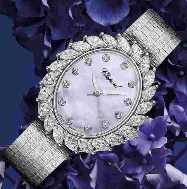 Chopard
                           
                                 L’Heure du Diamant Ethical White Gold Diamond Oval Ladies Watch 10A326-1106
