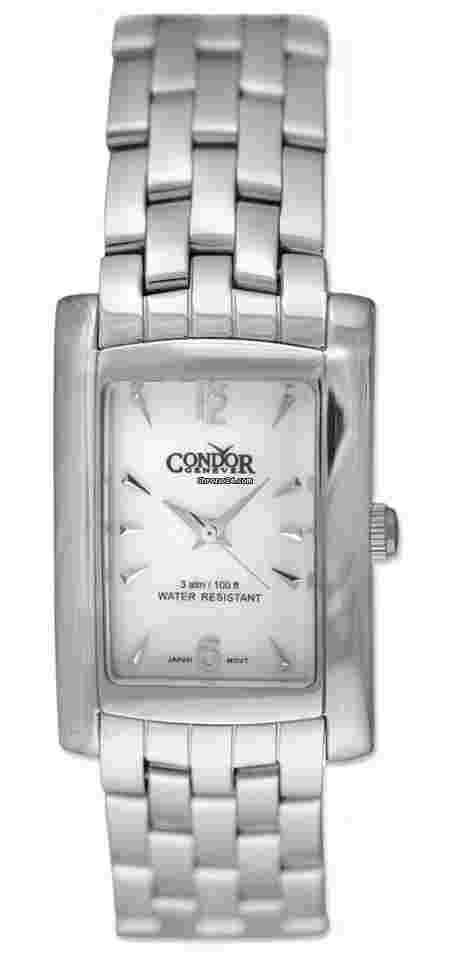 Condor
                           
                                 Classic Stainless Steel Mens Watch White Dial CWS105