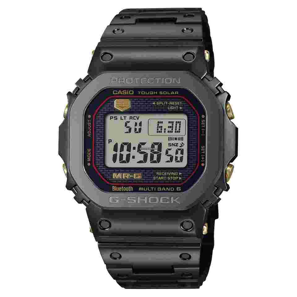 Casio G-Shock
                           
                                 MRG-B5000 Series Black Titanium Watch MRGB5000B-1