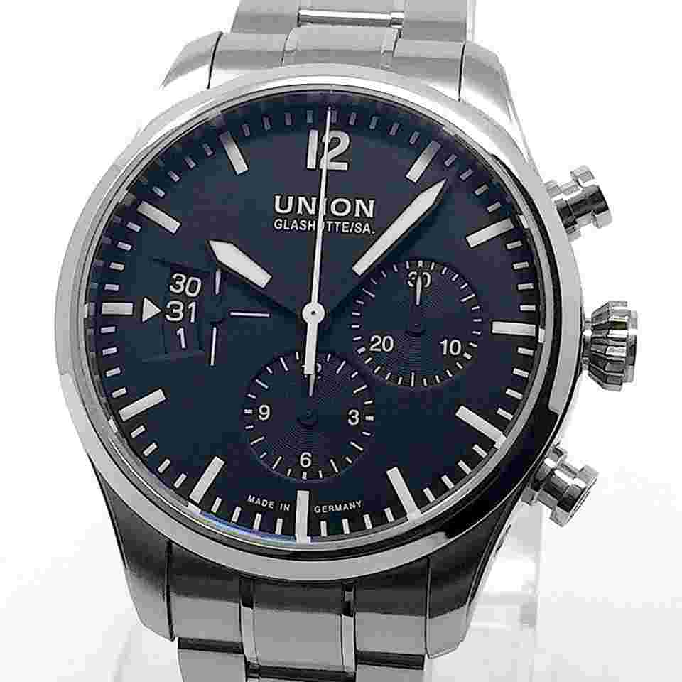 Union Glashütte (like new & unworn) Belisar Pilot Chronograph Automatic D009.627 QIII