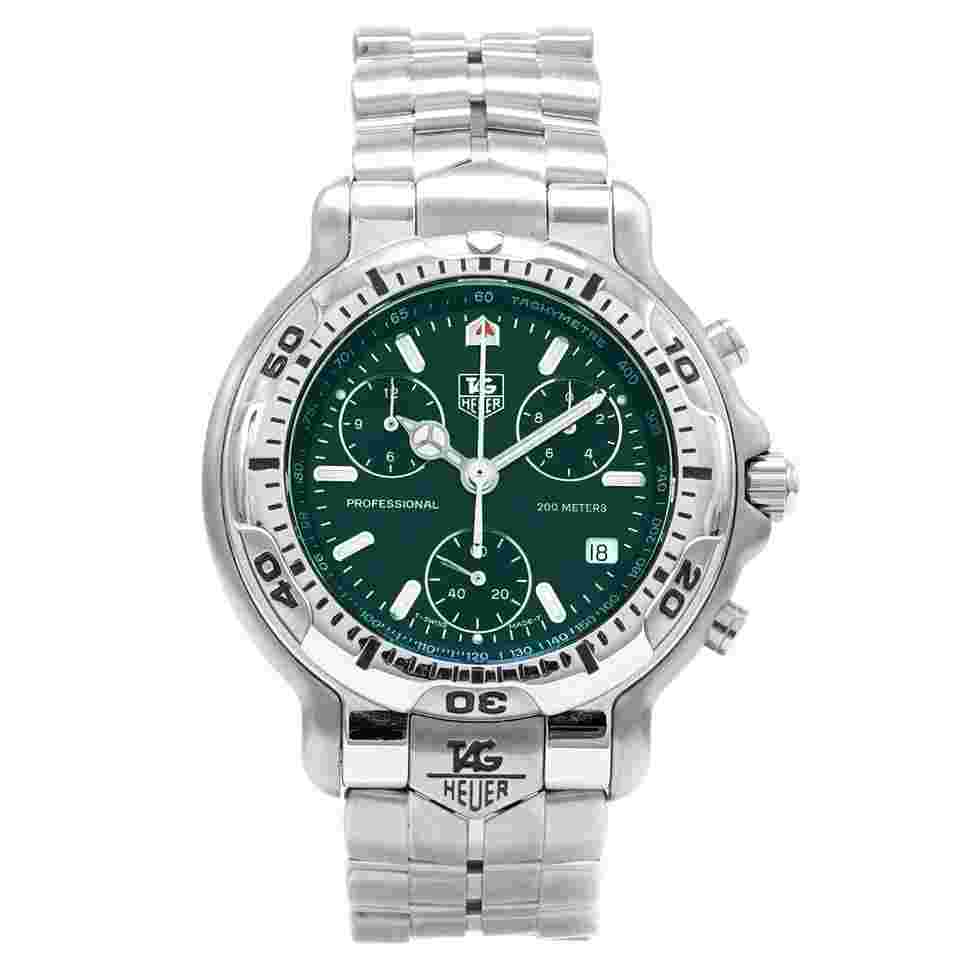 TAG Heuer 6000
Chronograph CH1112 Green Dial - Inventory 6912