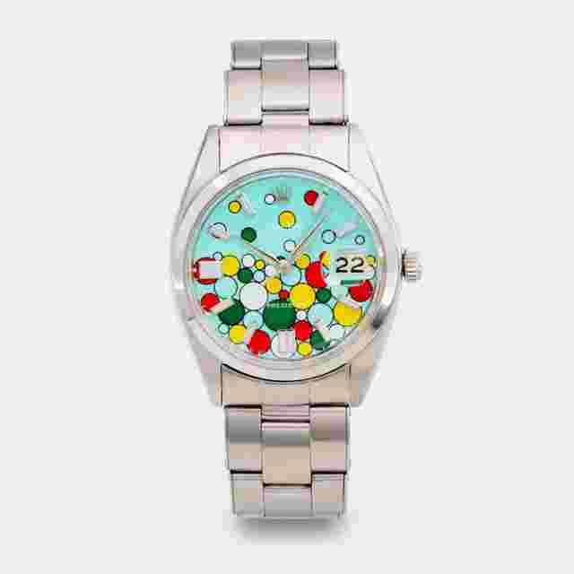 ROLEX | One-of-a-Kind | Jumbo Oysterdate | Celebration Dial | Chromed Hands | Vintage 1960s