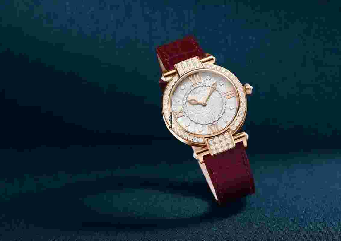 Chopard Imperiale
                           
                                 Joaillerie 36mm Burgundy Ladies Watch 385377-5001