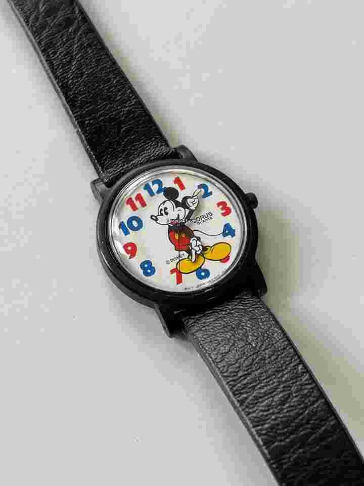 Lorus
                           
                                 Mickey Mouse Disney Productions By Seiko Multi Colors Dial V5156B20 Made in USA