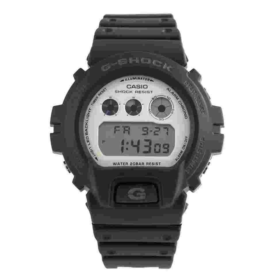 Casio G-Shock DW-6900WD-1JF Gshock Black and brilliant white digital quartz sports watch