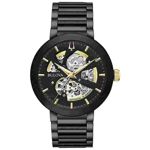 Bulova Futuro Modern 98A203 41mm Automatic men’s watch stainless steel bracelet 30m water