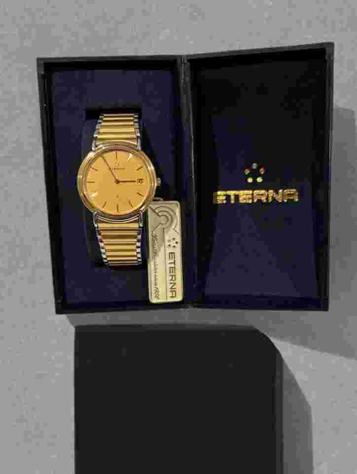 ETERNA MATIC . Con caja nuevo a estrenar con etiquetas
