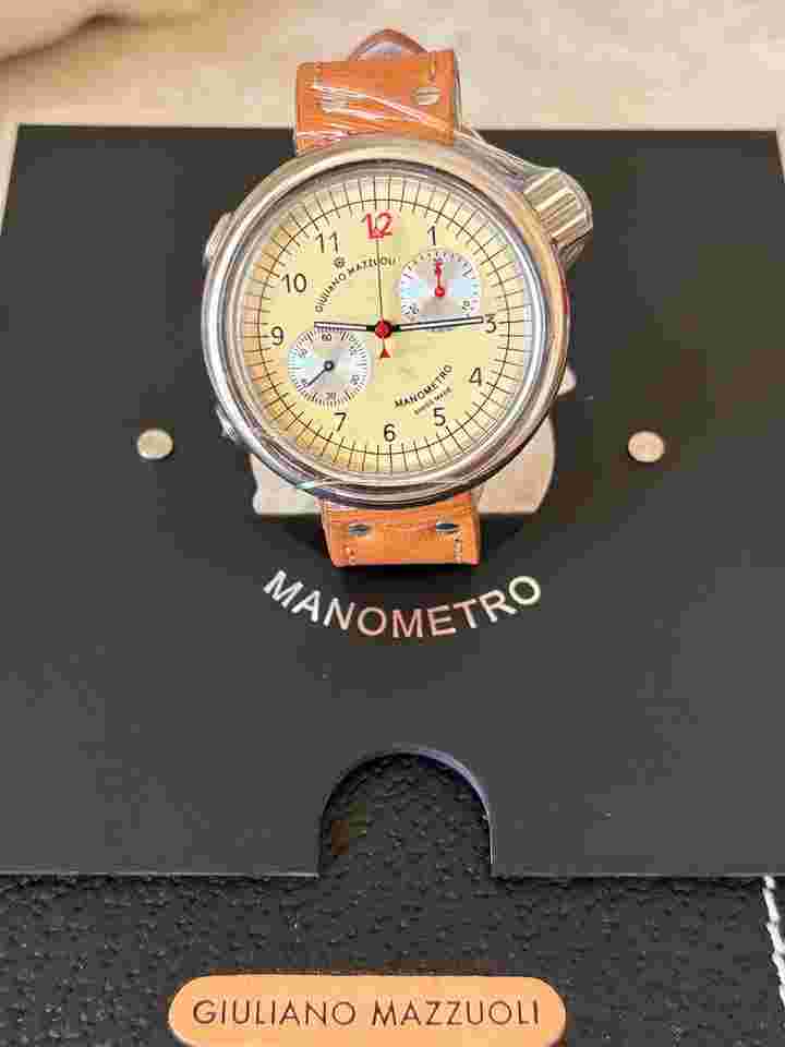 Giuliano Mazzuoli Manometro Chronograph Giuliano Mazzuoli Manometro Chronograph NEW-FULLSET-Ref.MCN0