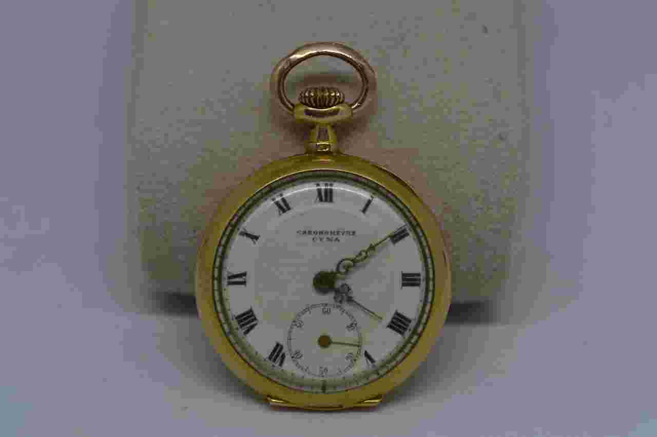 Cyma Chronometre Pocket Watch