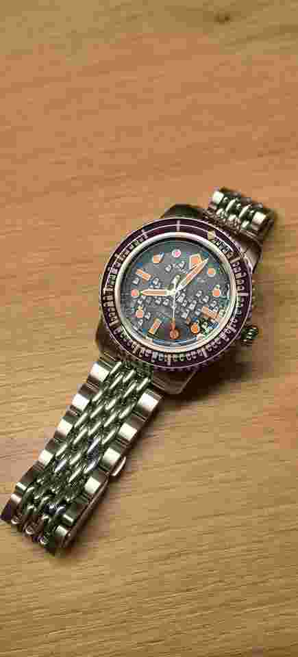 Spinnaker Fleuss Sold out limited edition Fifty Fantoms Seconde seconde