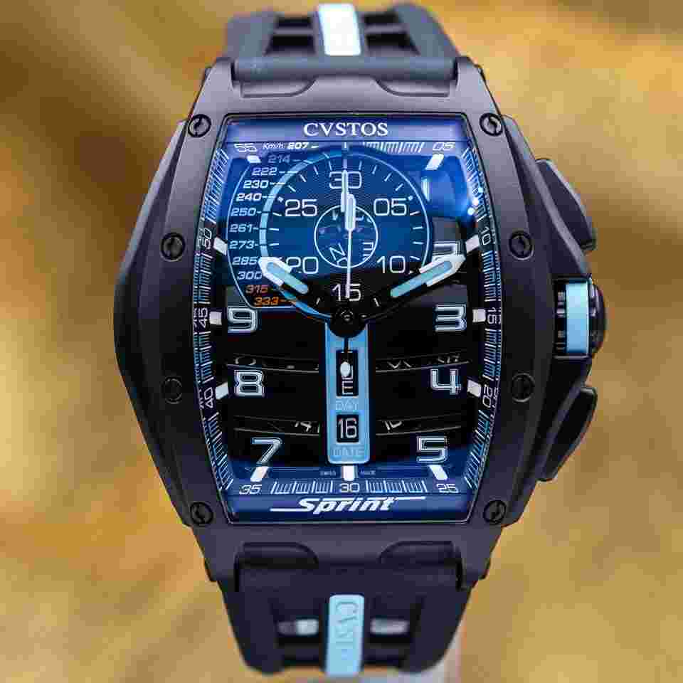 Cvstos Challenge Chrono Sprint Titanium Blue Dial B01107.4112002 2025