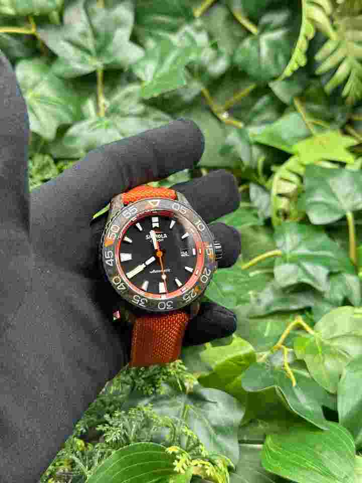 Shinola Forged Carbon Monster 45mm Full Set