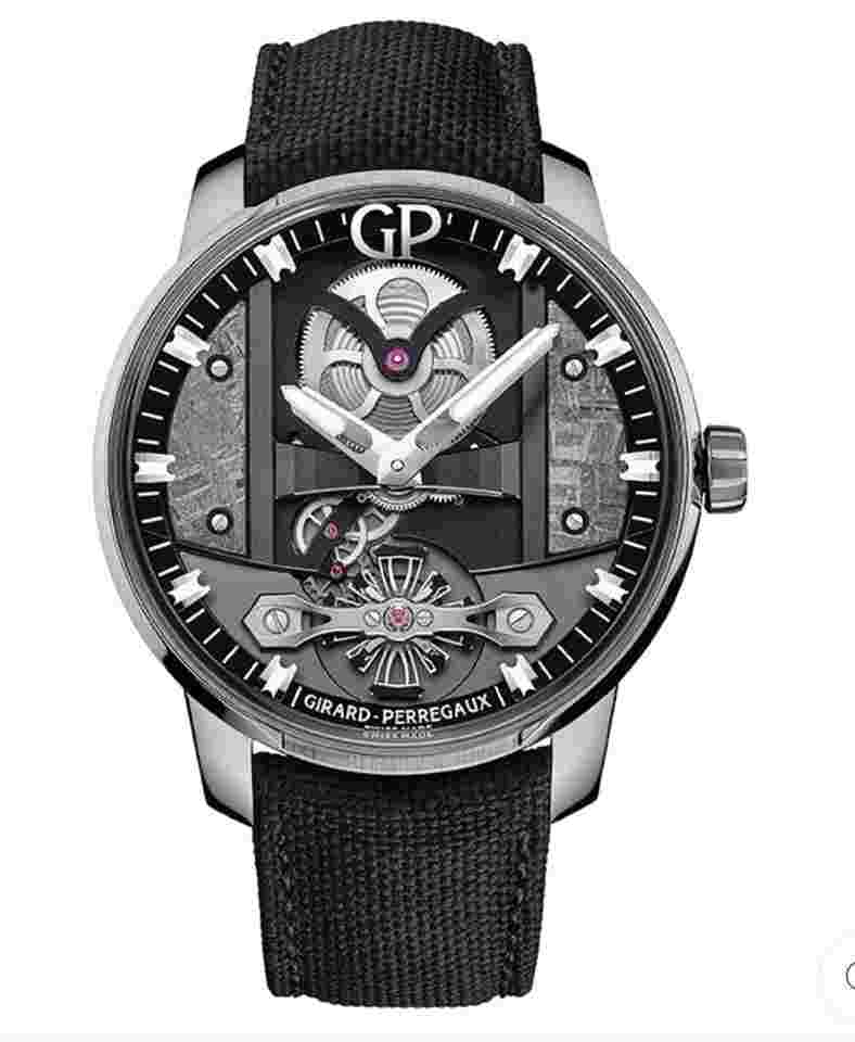 Girard Perregaux Free Bridge Meteorite 44mm