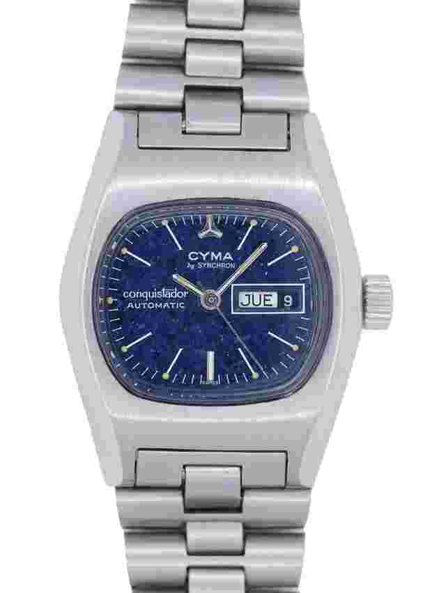Cyma Ladies Conquistador Stainless Steel 1970s