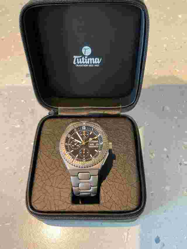 Tutima Military Flieger Chronograph Full Set