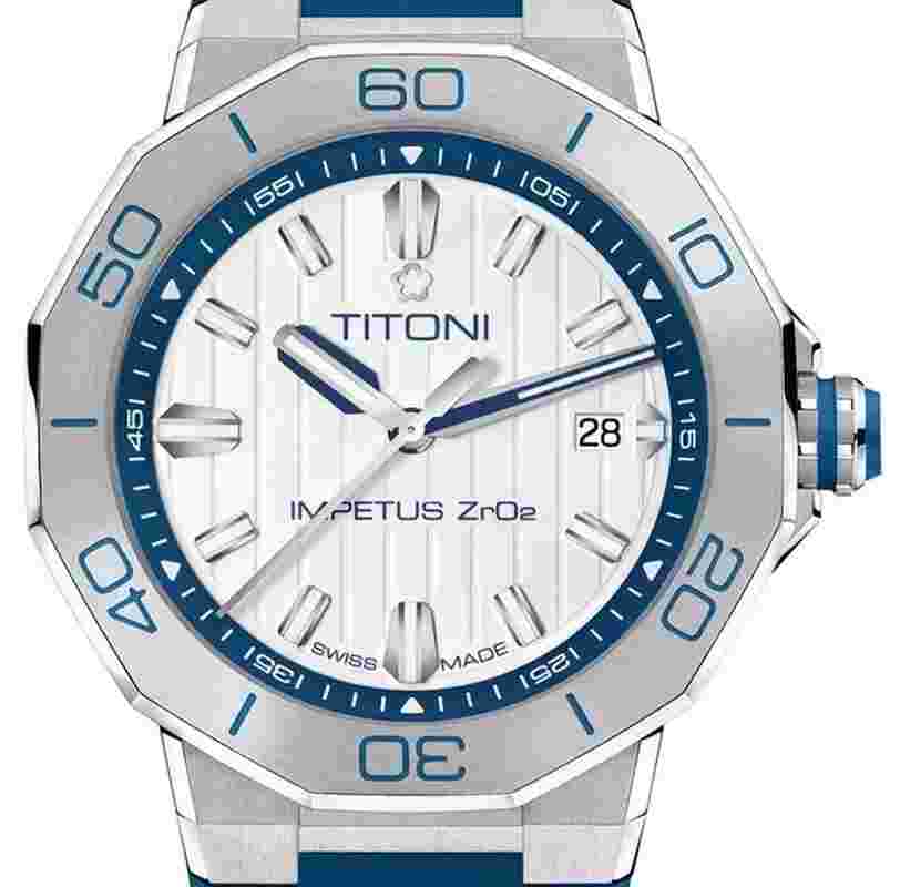 Titoni Impetus Ceram Tech Automatik 43mm 83765 S-FF-708