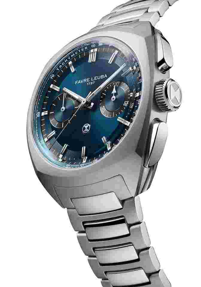 Favre-Leuba Chief Chronograph Blue