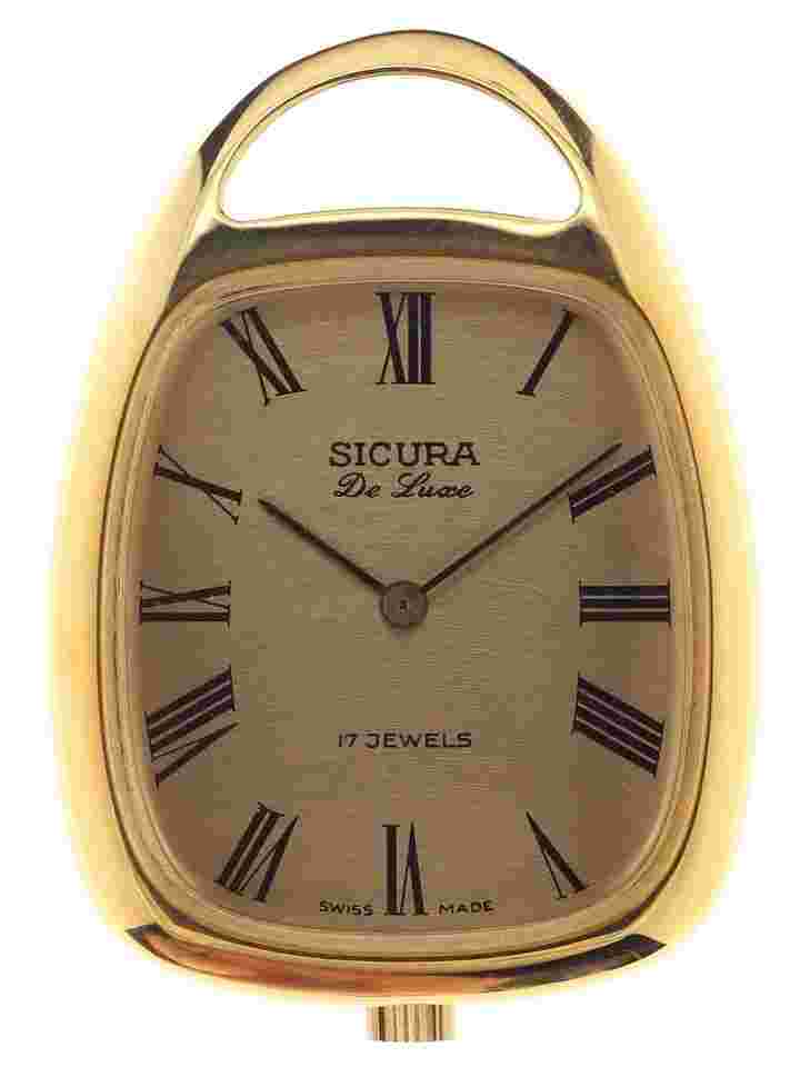 Sicura De Luxe Plaque NOS 1970s