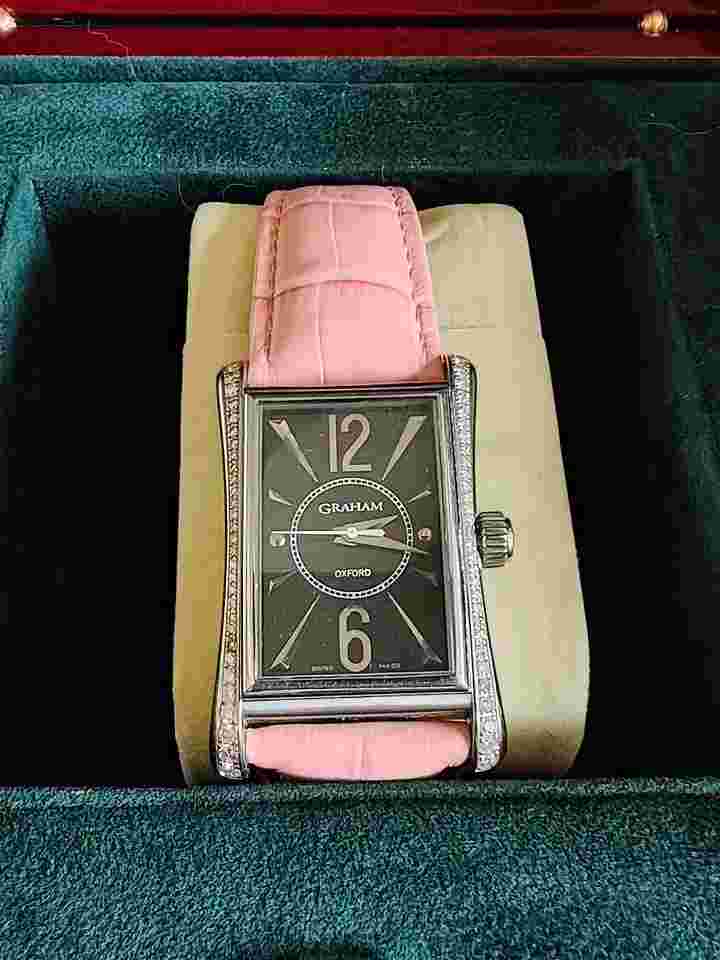 Graham OXFORD CON DIAMANTI AUTOMATICO DIAMONDS FULL SET