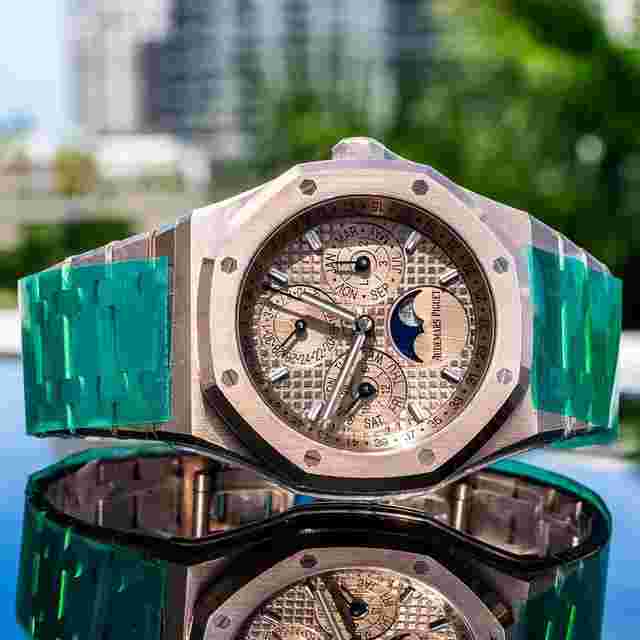 Audemars Piguet Royal Oak Perpetual Calendar 2025 26674SG Royal Oak Perpetual Calendar Sand Gold 41mm