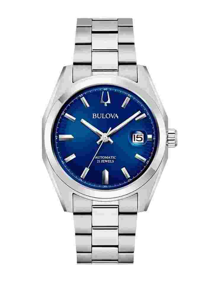 Bulova Mecha Classic automatic watch for men 96B436 39 mm sapphire crystal steel strap automatic watch for men 96B436 39 mm