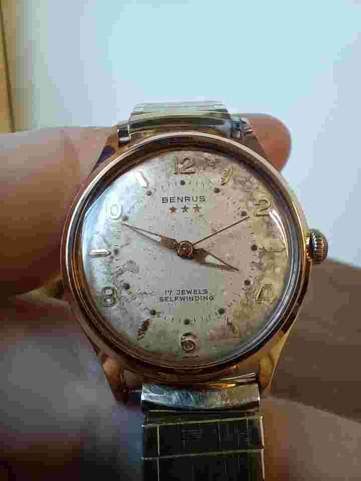 Benrus Three Stars series 7155 Automatic Vintage