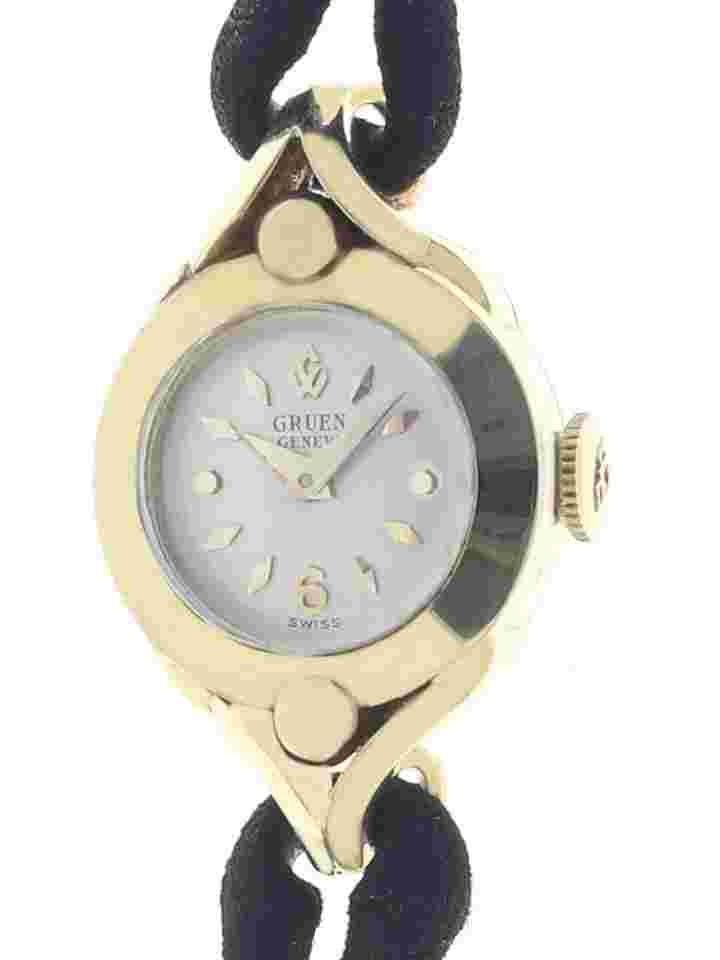 Gruen Genève NOS 18 k Yellow Gold 1950s