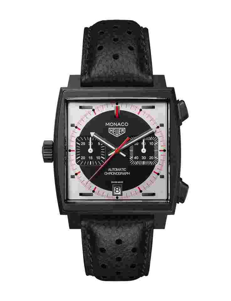 TAG Heuer Monaco Chronograph Stopwatch CAW218F.FC6356