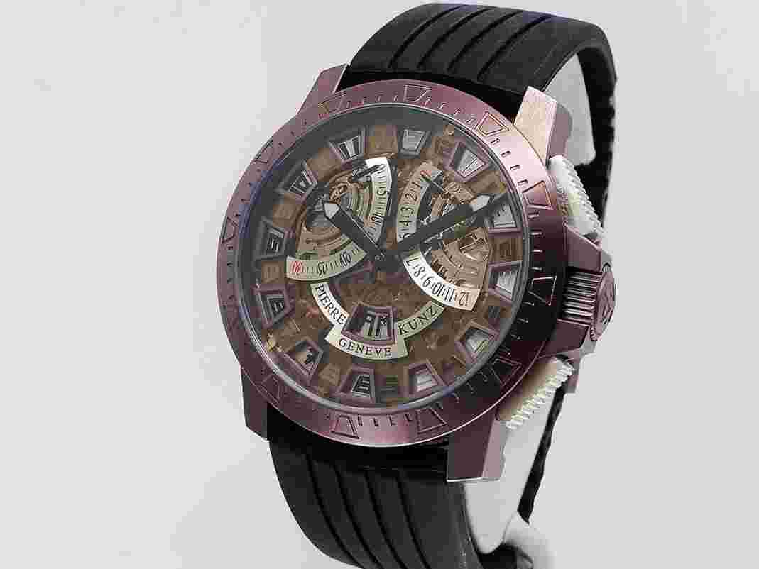 Pierre Kunz Spirit Of Challenge Sport Bi-Retrograde G 403 Sport Bronze & Titanium