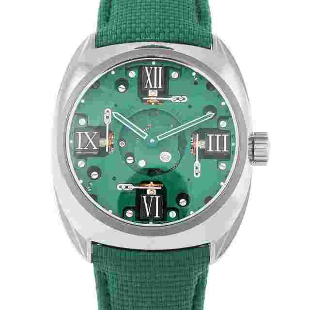 Byrne Gyro Dial Golf Edition Titanium Watch 10034-80100-225 