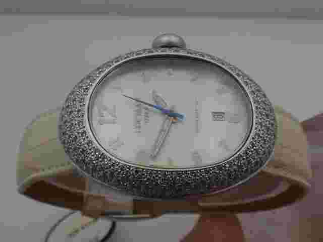 Locman Nuovo Diamonds 1.6 ct MOP DIAL New BOX&PAPERS Aluminium Never Worn Ref. 015 YEARS '2000s