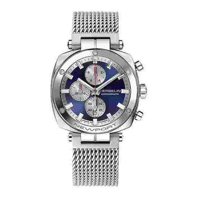 Herbelin Montre Newport Heritage 35664AP25B 
