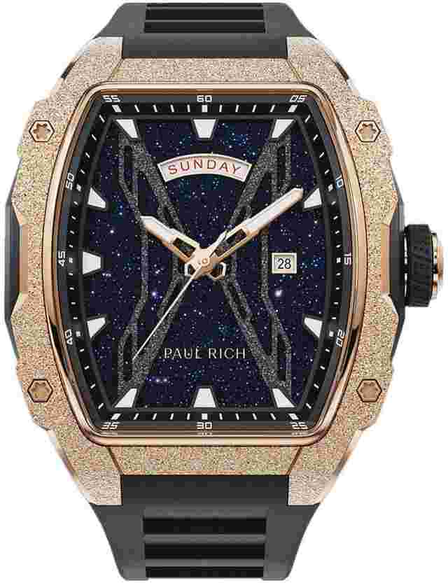 Paul Rich PR-45219 Herrenuhr Astro Day & Date Eclipse 42mm 5ATM 