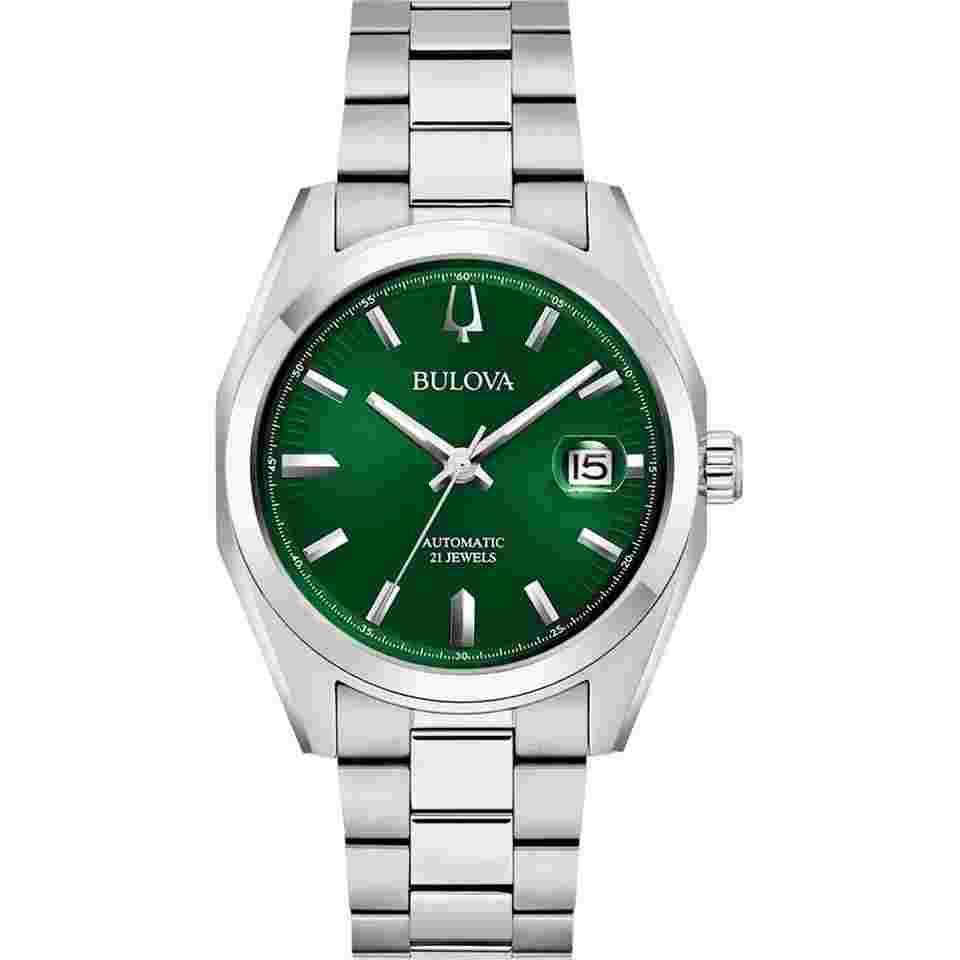 Bulova Crystal automatic men's watch Bulova Surveyor 96B429 39mm sapphire crystal sapphire crystal sapphire crystal stainless steel bracelet