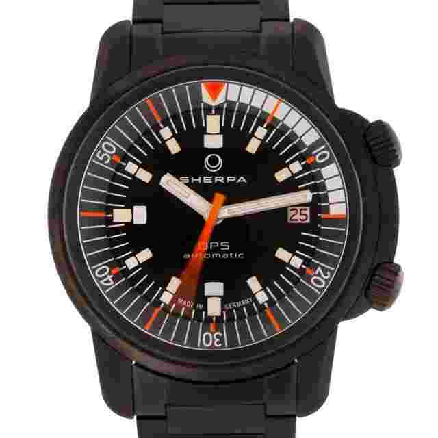 Sherpa OPS 001/02/01 Stahl Black DLC Coated 40mm B+P 2025 Limitied - Novelty 