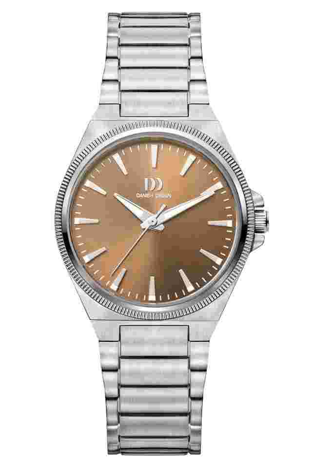 Danish Design IV97Q1303 Quarzuhr für Damen DKx Pro Stahl/Haselnuss 