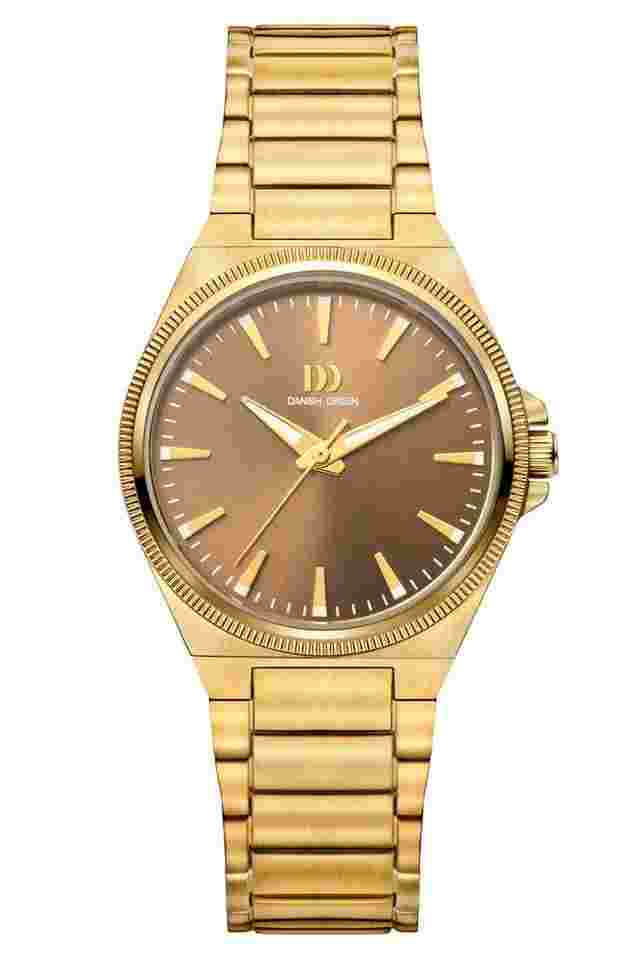 Danish Design IV87Q1303 Damenuhr DKx Pro Goldfarben/Haselnussbraun 