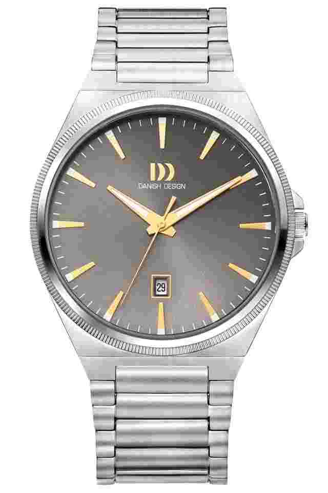 Danish Design IQ94Q1303 Herrenuhr Quarz DKx Pro Edelstahl/Grau 