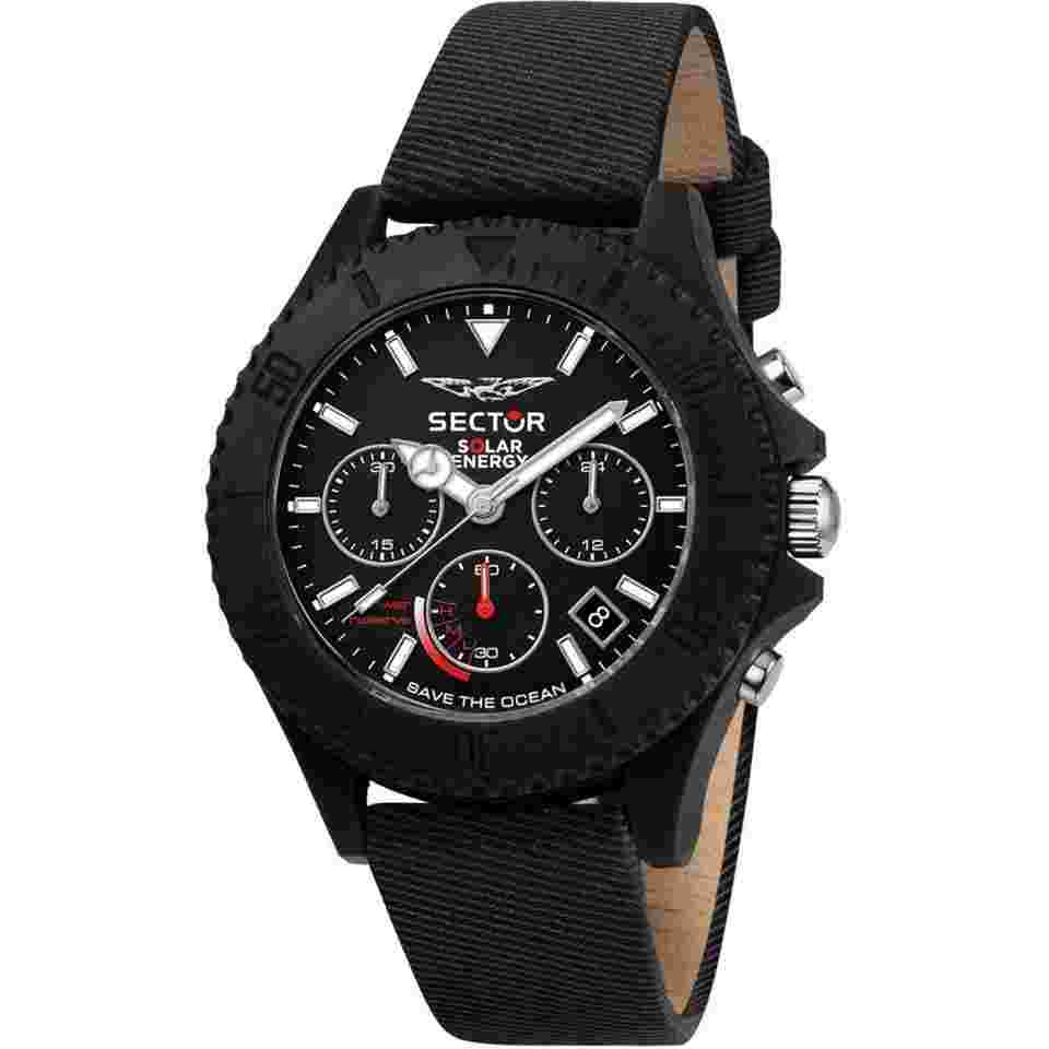Sector R3271739002 Save the Ocean Chronograph Herrenuhr 44mm