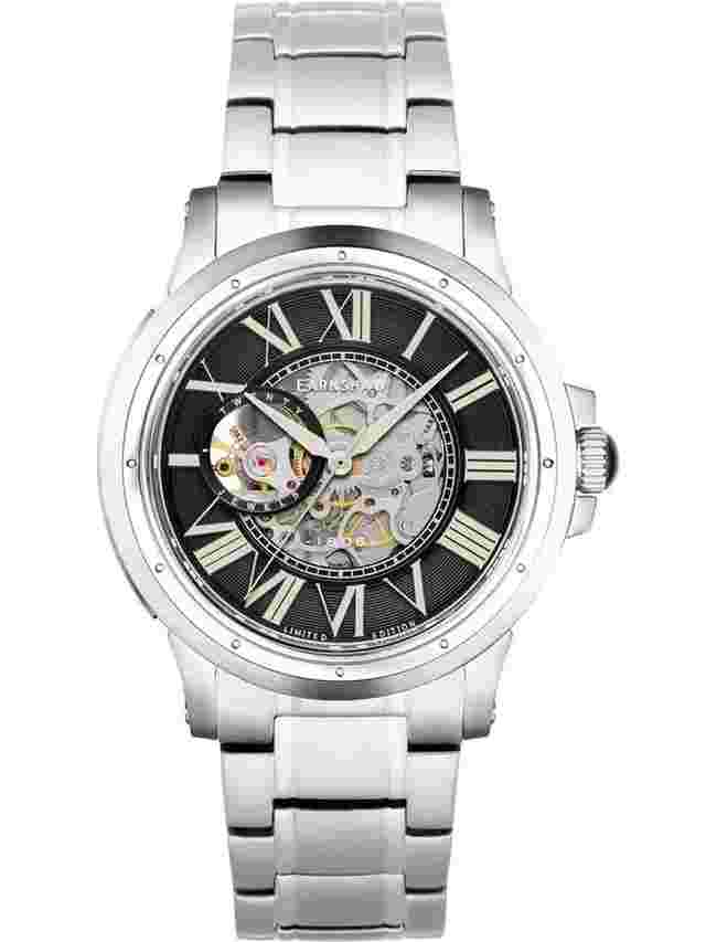 Thomas Earnshaw ES-8243-22 Comet Open Heart Skeleton Herrenuhr 42mm 