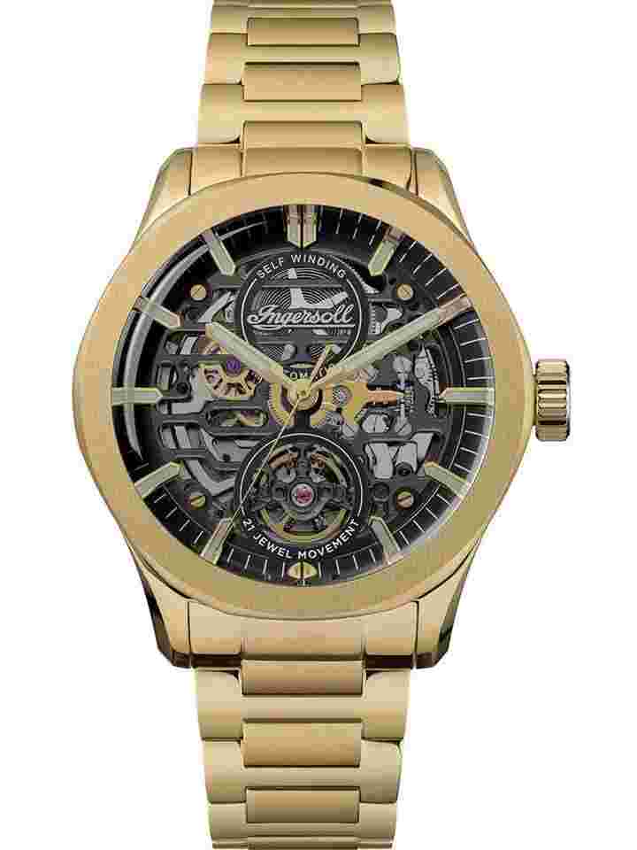 Ingersoll I16702 Herrenuhr Ingersoll Bronc Automatic 44mm 5ATM