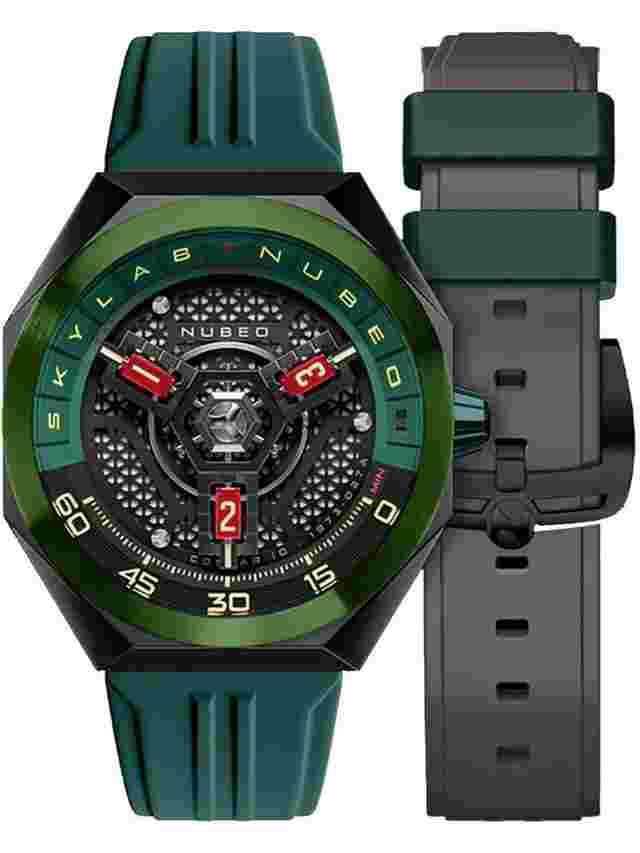 Nubeo NB-6083-09 Herrenuhr Skylab Automatik Limited 48mm 10ATM 