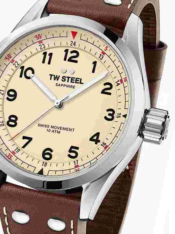 TW Steel SVS101 Volante Herrenuhr 45mm 10ATM