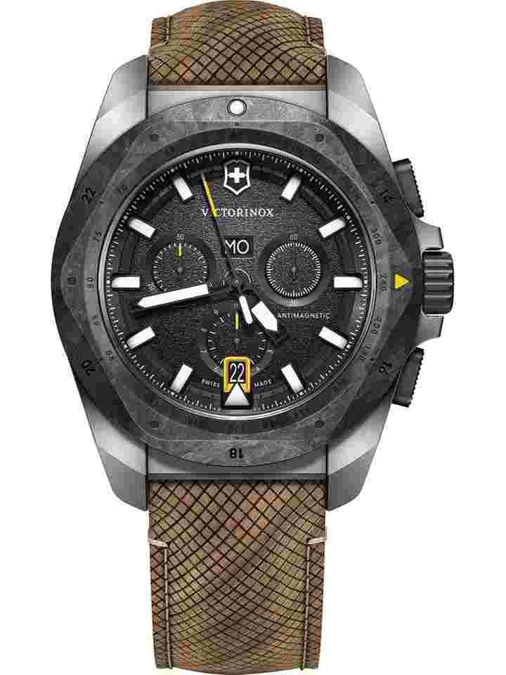 Victorinox Swiss Army 241988.1 Herrenuhr I.N.O.X Titanium Chronograph 43mm 20ATM