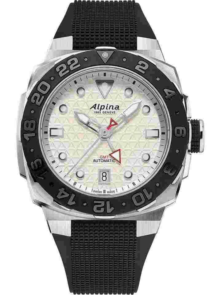 Alpina Startimer AL-560LG3VE6 Herrenuhr Startimer Heritage Automatik GMT 39mm 30ATM
