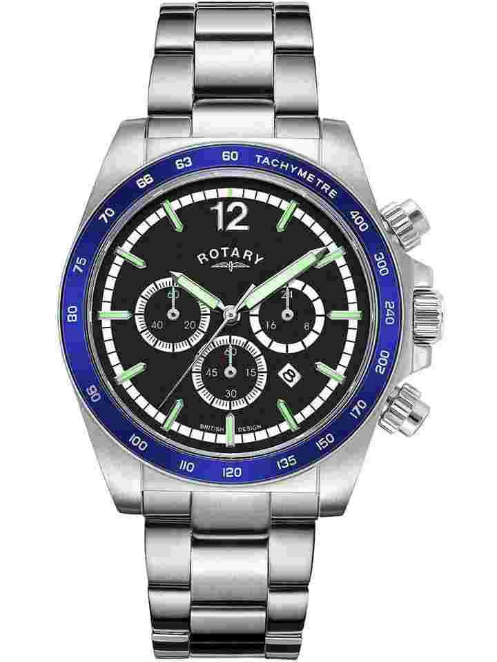 Rotary GB05440/72 Henley Chronograph Herrenuhr 41mm 10ATM