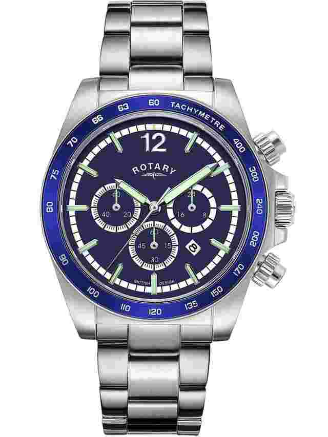 Rotary GB05440/05 Henley Chronograph Herrenuhr 41mm 10ATM